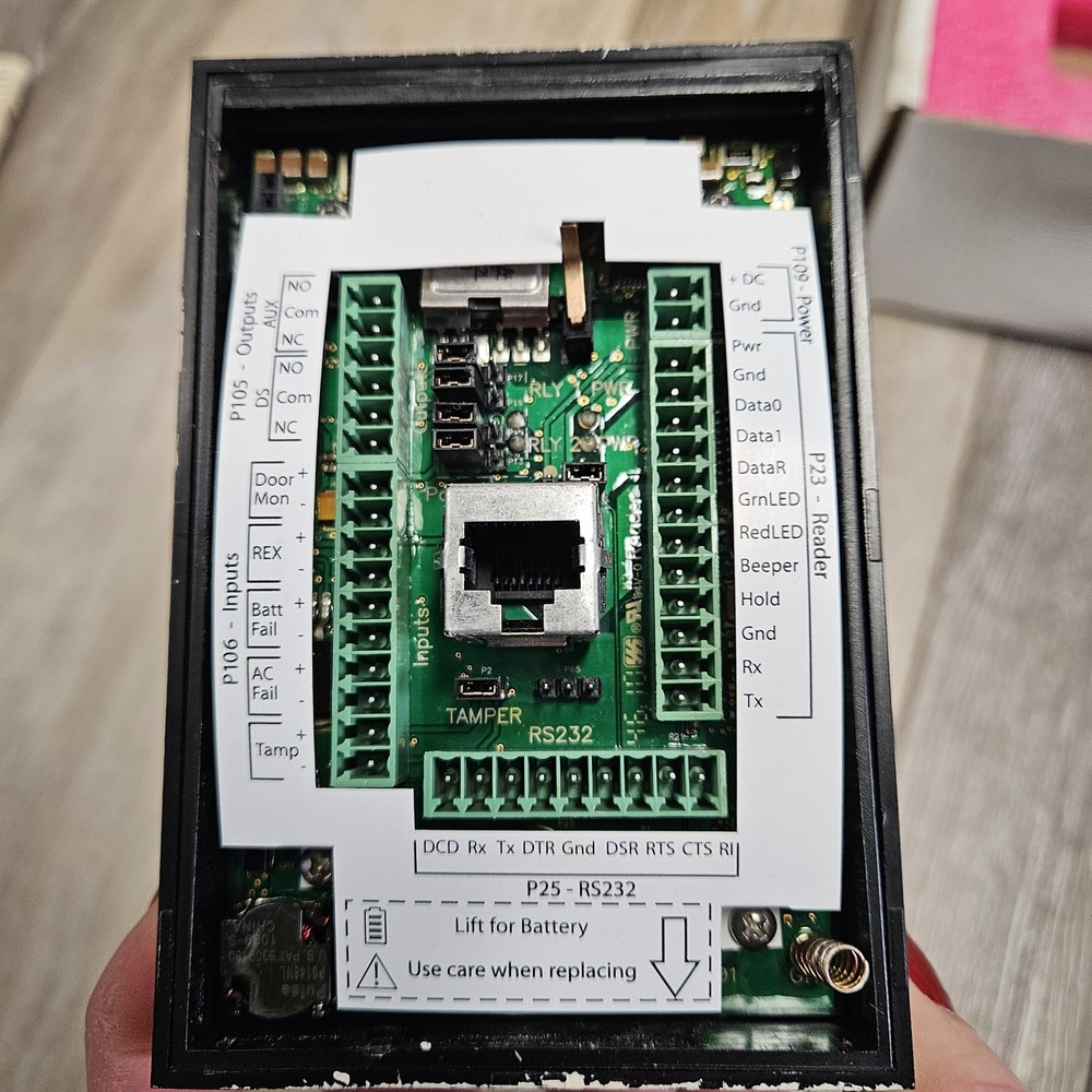 Lenel HID Edge E400 Network Controller Card Reader 8200BKEL