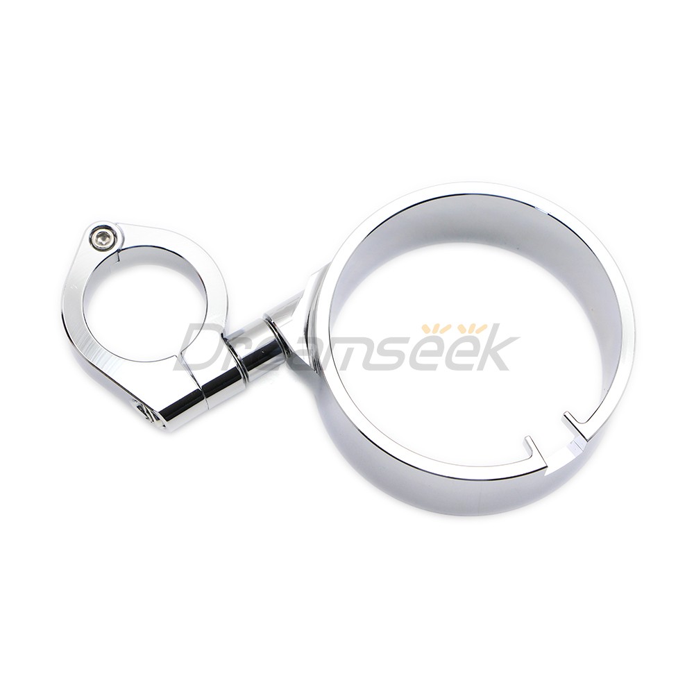 Speedometer Bracket Relocation Side Mount for Harley Sportster Dyna Chrome