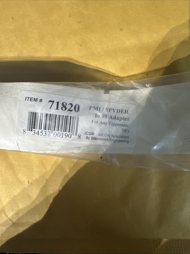 Tippmann 98 to Spyder/PMI Barrel Adapter