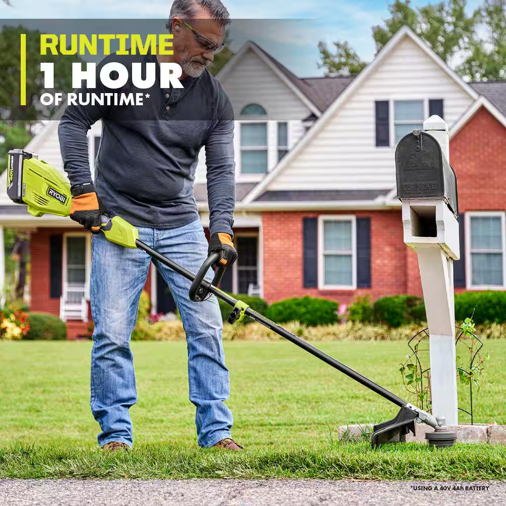 40V 15 In. Expand-It Cordless Battery Attachment Capable String Trimmer & Edger