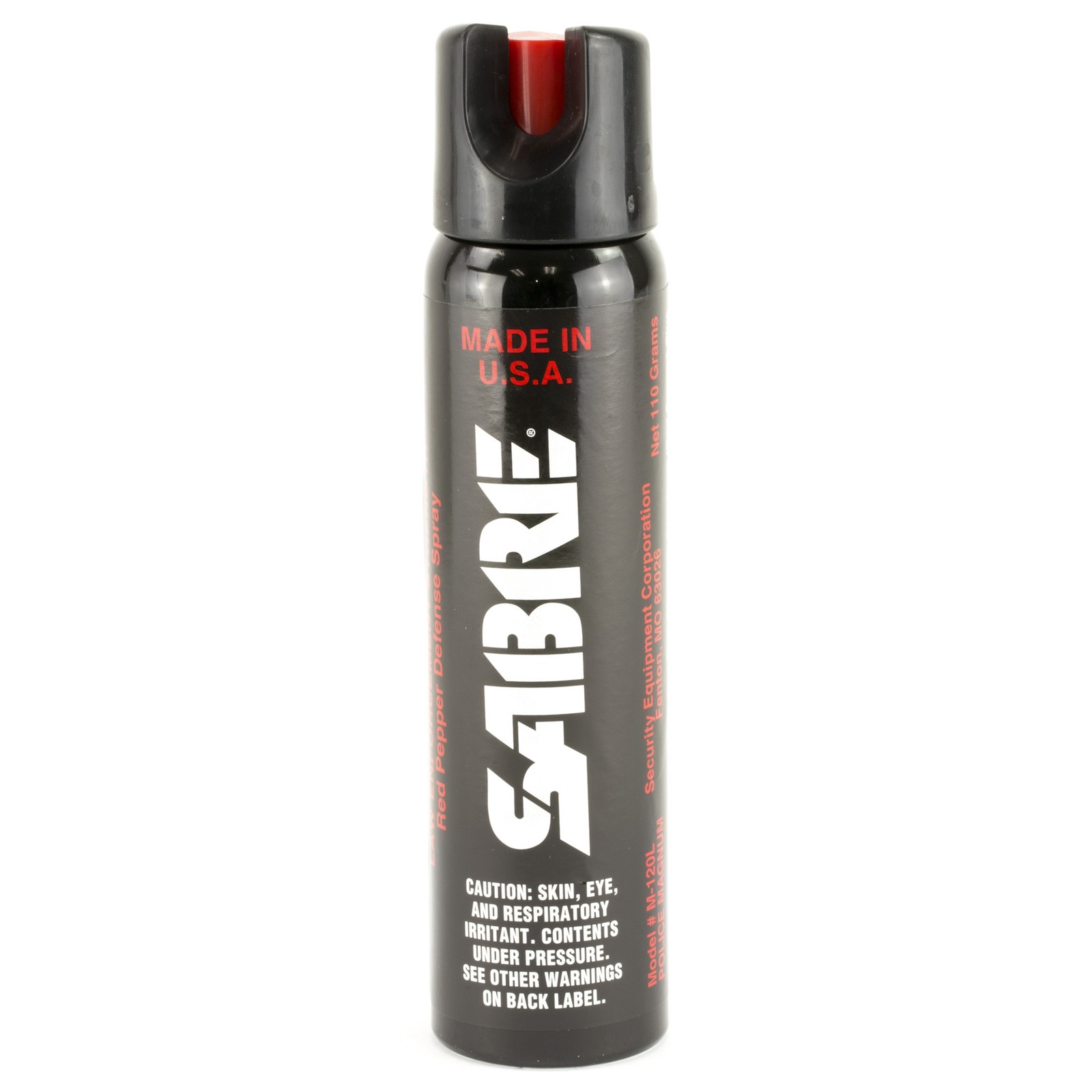 SABRE Magnum 3-in-1 Pepper Spray M-120L - Police Strength Tactical Size 4.36 oz