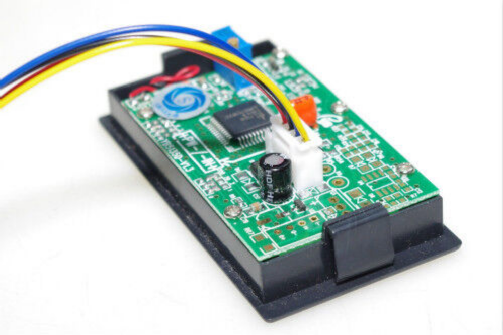 AC/DC Powered 4 Wire DC 0-200mV LCD Panel Volt Meter Voltmeter YB5135D