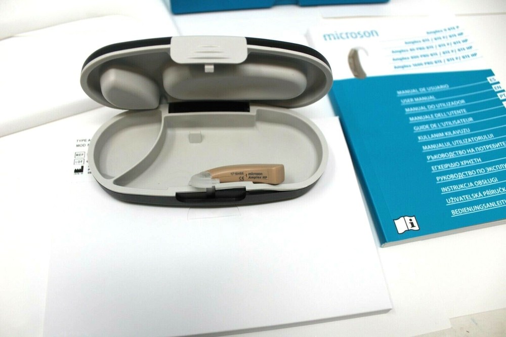 Microson Amplex BTE HP Professional Hearing Aid. *NEW*