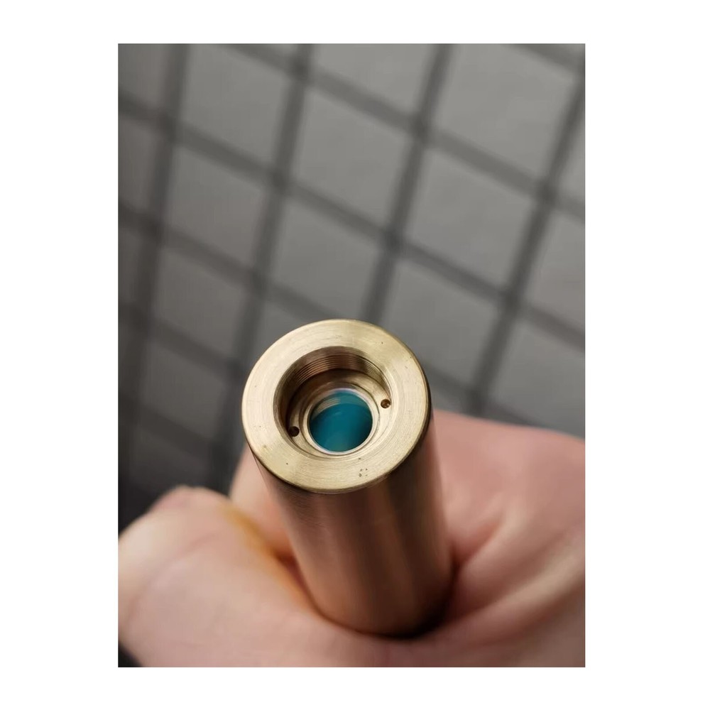 Focusable 555nm Brass DPSS Laser Module Survival and Rescue Indication Module