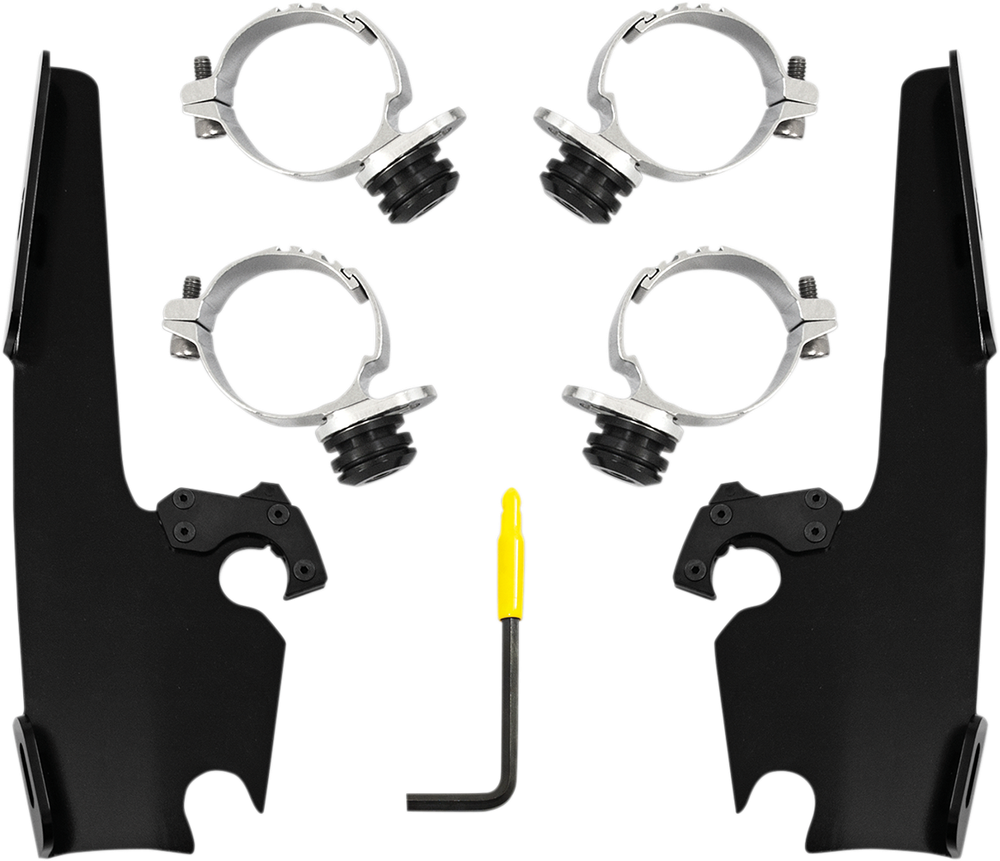 Memphis Shades No-Tool Trigger-Lock Mount Kits, Black MEB2036