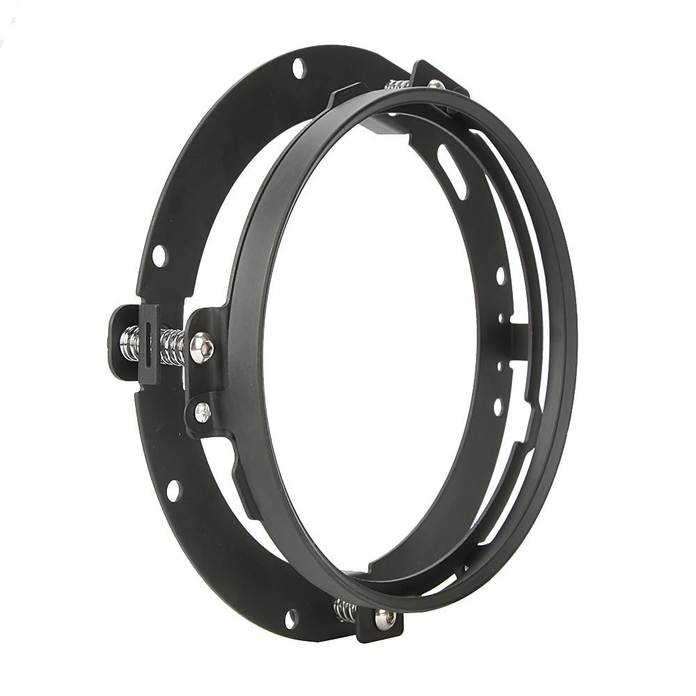 7" Inch LED Headlight Adapter Mounting Ring Bracket Head Lamp Motor Round Mount