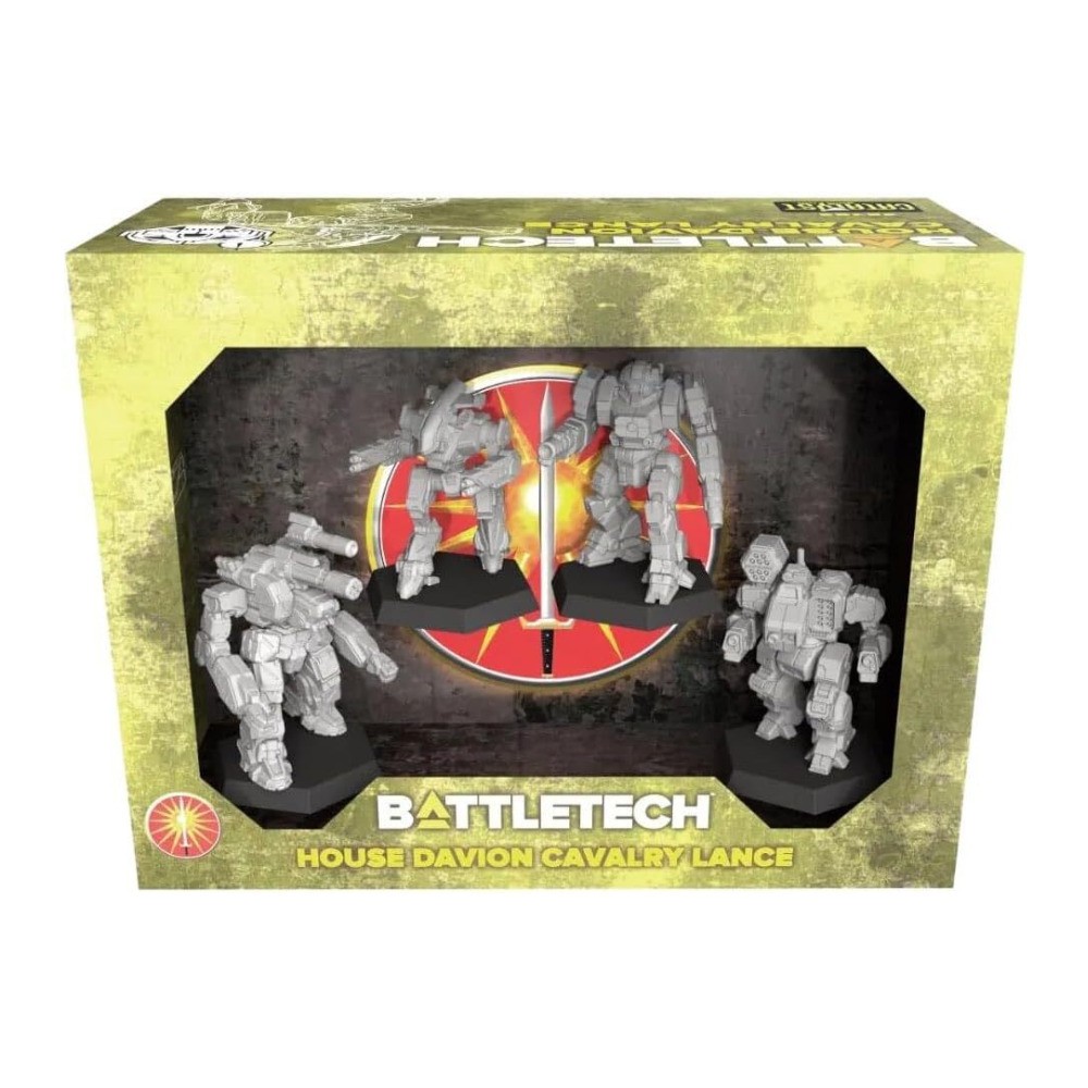 Catalyst Game Labs BattleTech: Gothic Core w/ House Davion Cavalry Lance Bundle