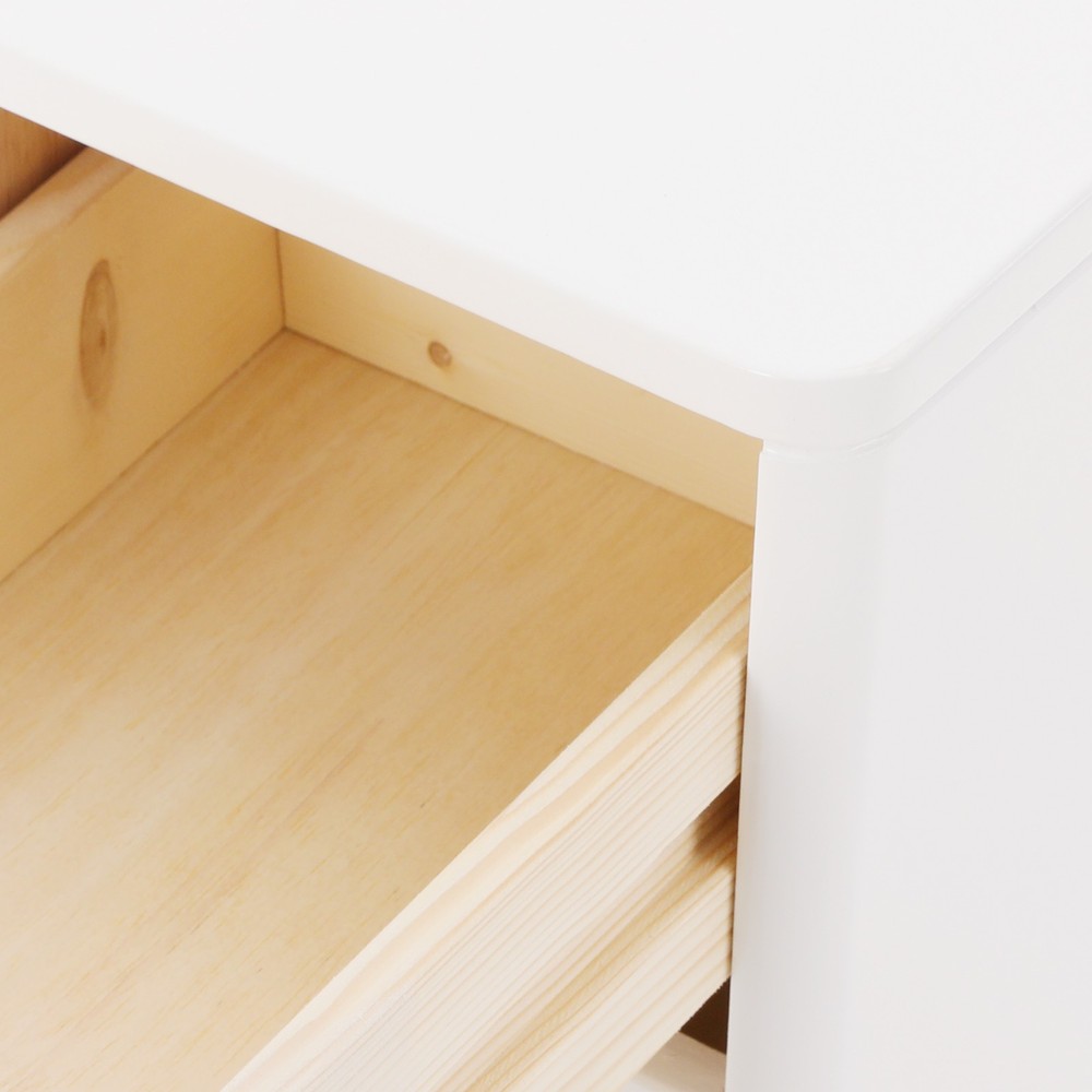 Rectangular Bedside Table 20*40*50cm Sofa Side Table Bedside Table with Drawers