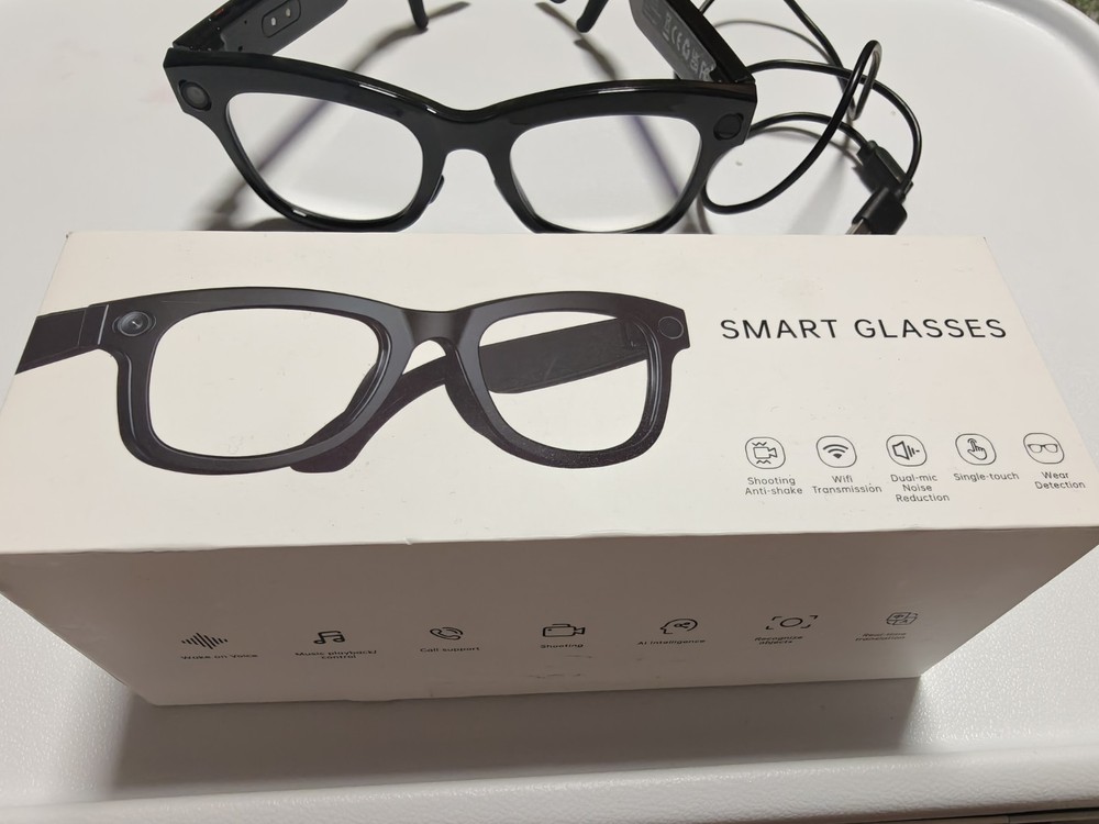 SMART AL GLASSES Wi-FI BLUETOOTH USB CONNECTIVITY