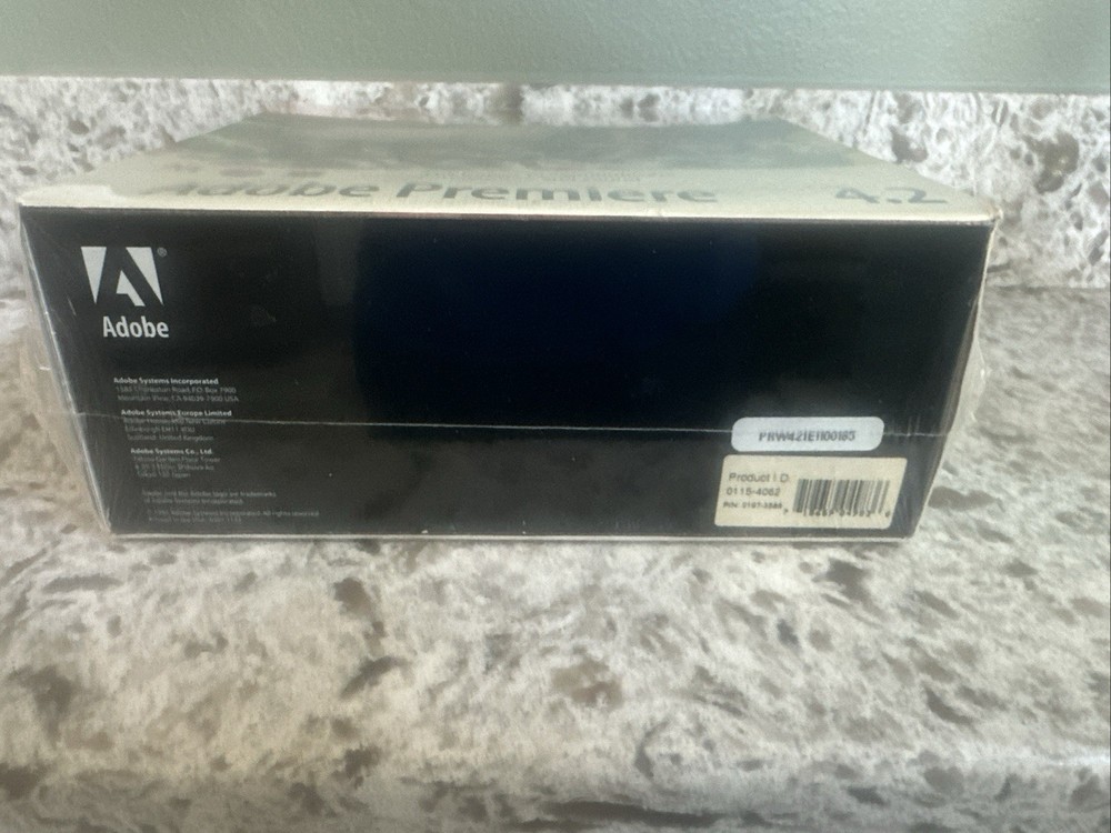 Adobe Premiere Version4.2 MacIntosh Software CD-ROM Sealed