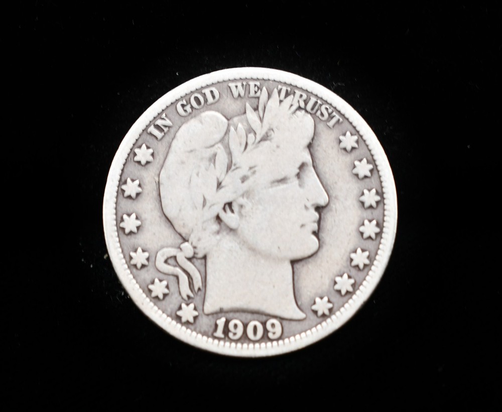 1909 Barber Half Dollar#EB12618