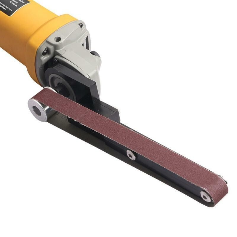 Sander Machine Sanding Belt Adapter Head Convert with Sanding Belts Woodworking