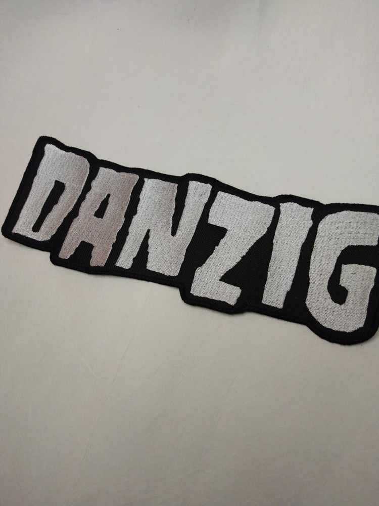 Danzig Logo Patch Embroidered Samhain BACK Patch Metal Misfits 90s Metal