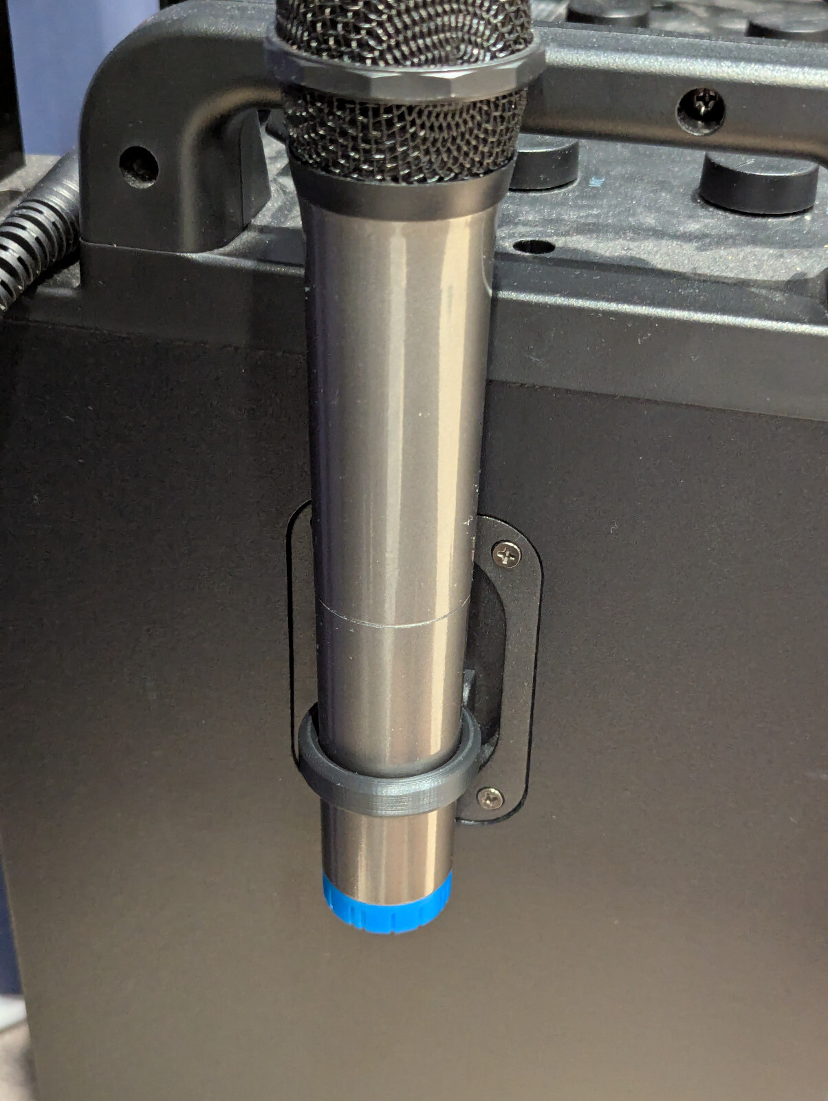 Moukey MTs10-2 Karaoke replacement mic / microphone holder-Round Version QTY=2