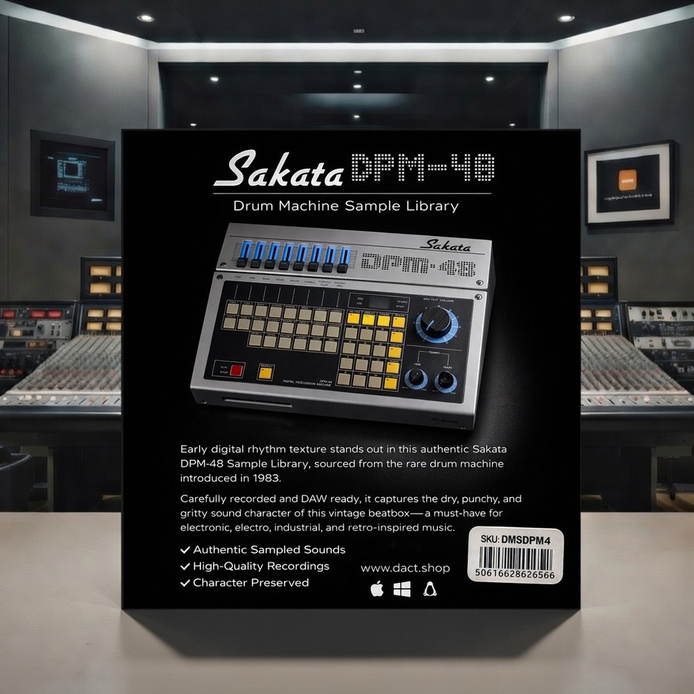Sakata DPM-48 Drum Machine Sample Library