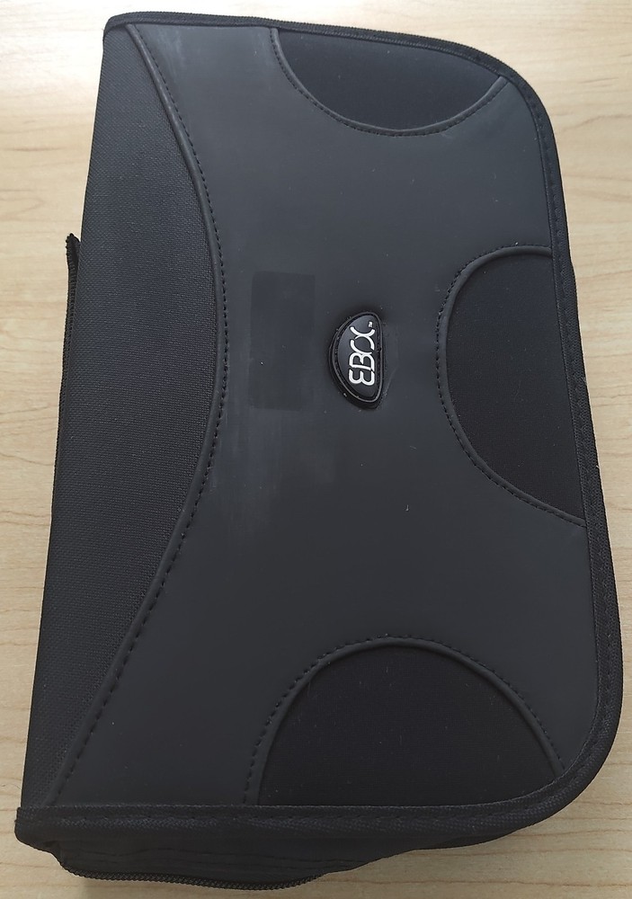 Vintage CD/DVD carrying case -- ebox, holds 96 discs