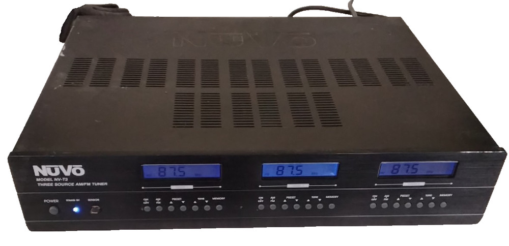 Nuvo Model NV-T3 Three Source AM/FM Tuner