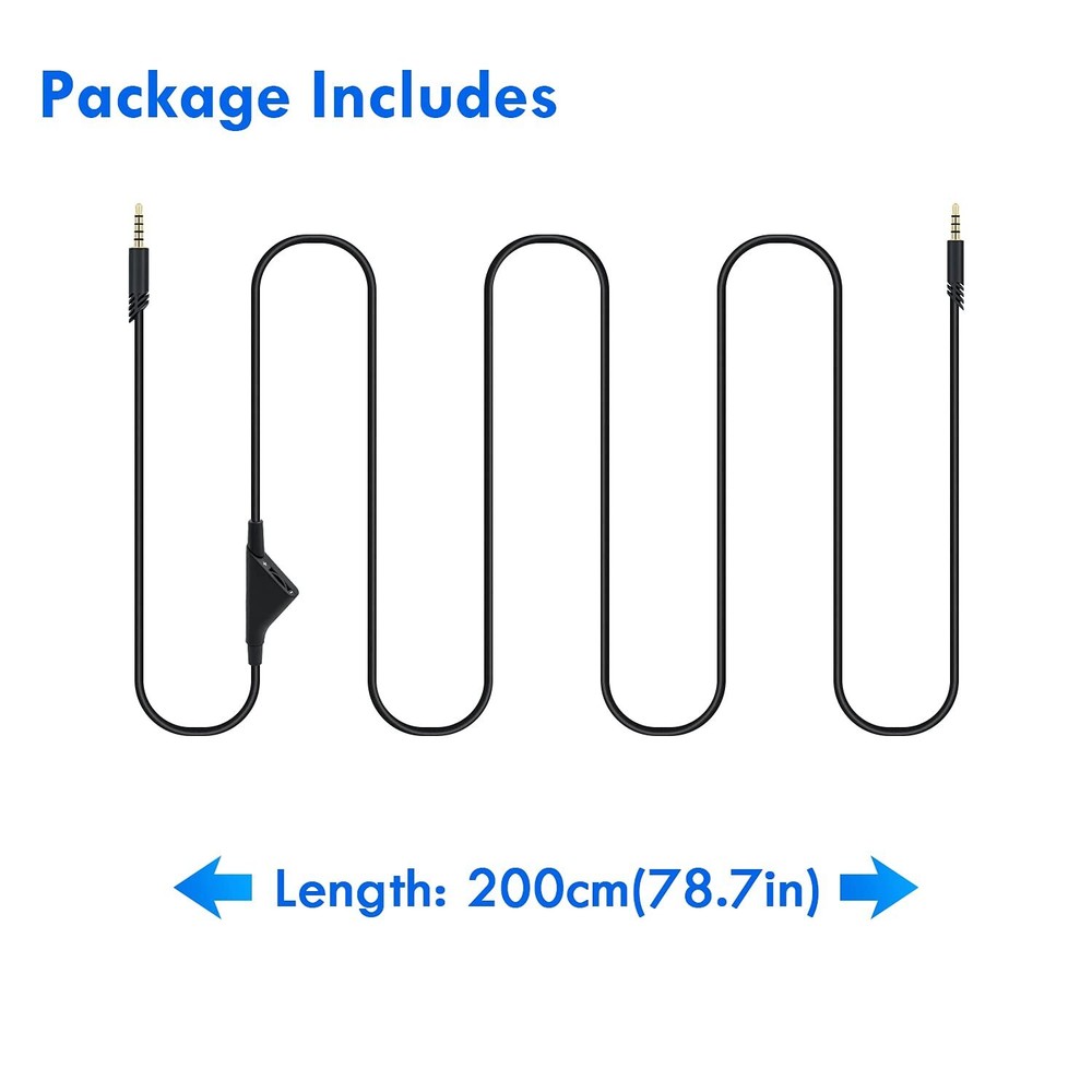 Replacement Headset Cable Volume Control for Astro A10/ A30/ A40 Gaming Headsets
