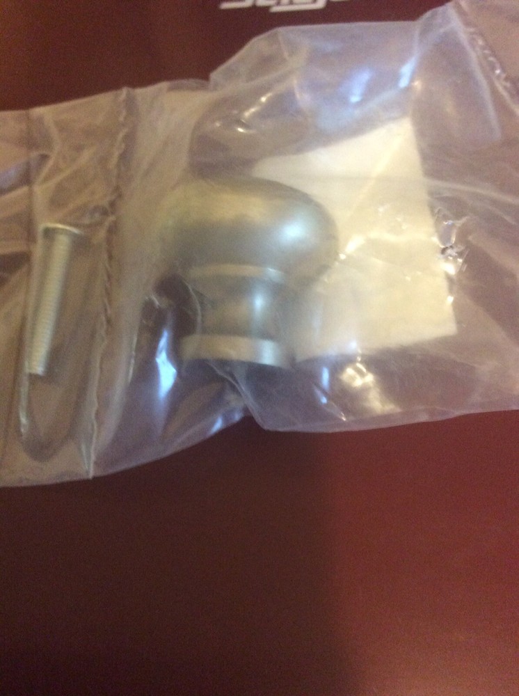 DEC HAR Solid Brass KB-6BR-09 Satin Nickel Knob- New