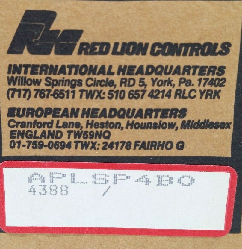 Red Lion Controls APLSP4B0 Apollo Slave Display