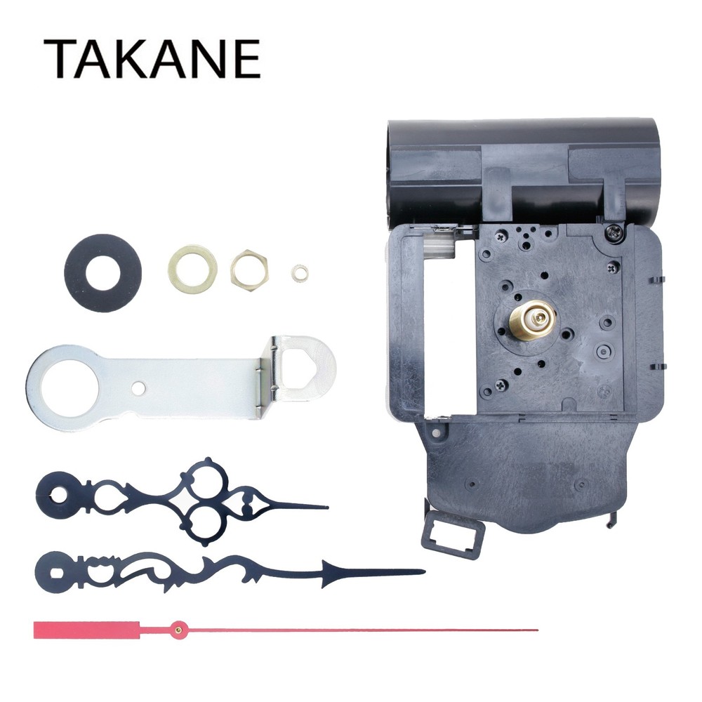 Takane Pendulum Chime Clock Movement Kit with Hands, Multiple Sizes - NEW!