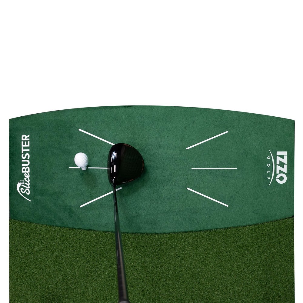 New Izzo Golf Slice Buster Hitting Mat