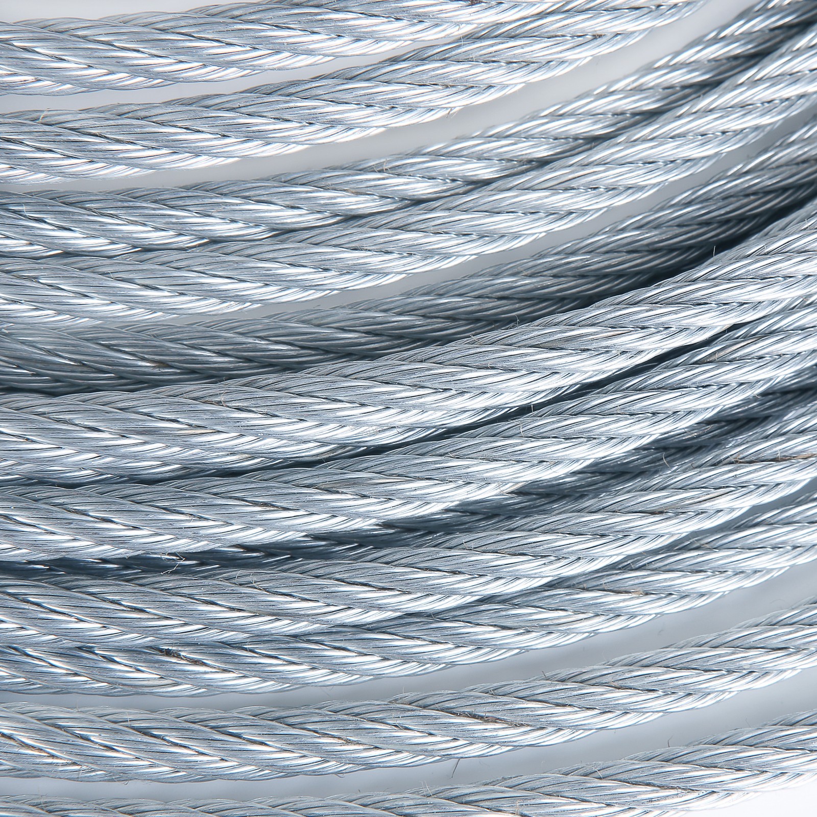 1/2" Galvanized Wire Rope Steel Cable IWRC 6x19 (250 Feet)