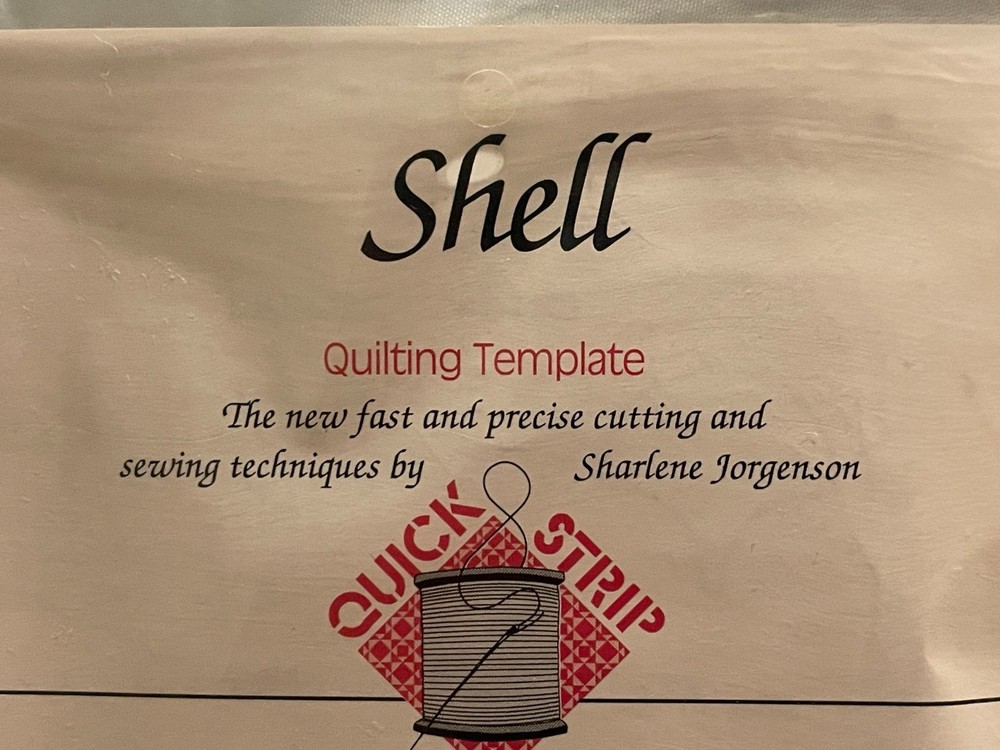 Shar's Prairie Patchwork SHELL Quilt Template & Pattern - Sharlene Jorgensen
