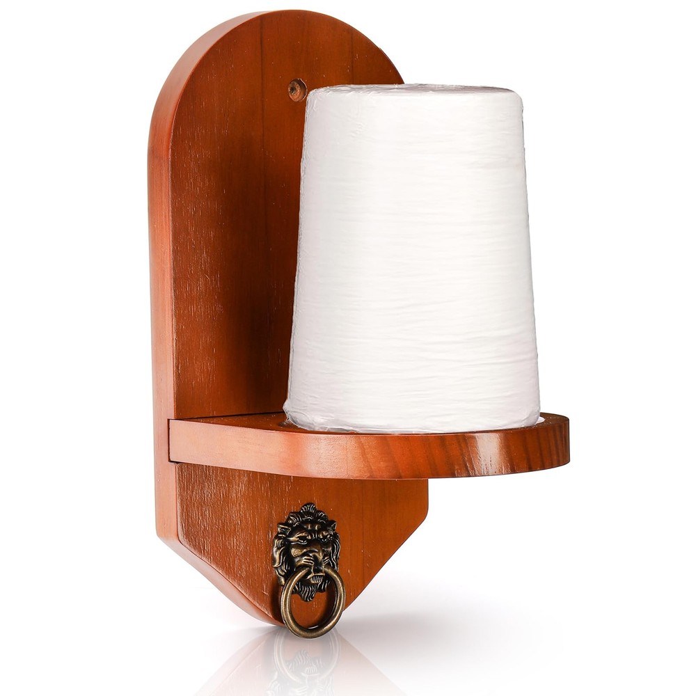Wall Mounted Cone Chalk Holder, Solid Wood Pool Hand Chalk Holder, Billiards ...