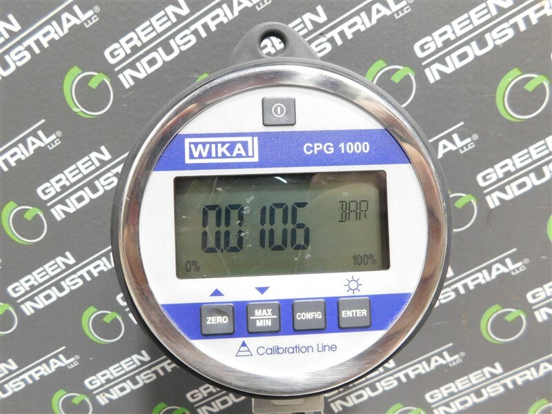 USED Wika CPG1000-BEC-AIZZM3-Z Pressure Gauge 30PSI Range
