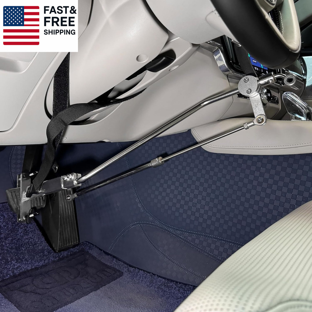 Hand Controls for Disabled Drivers New Model Push and Updated Brake Clamp Pull A