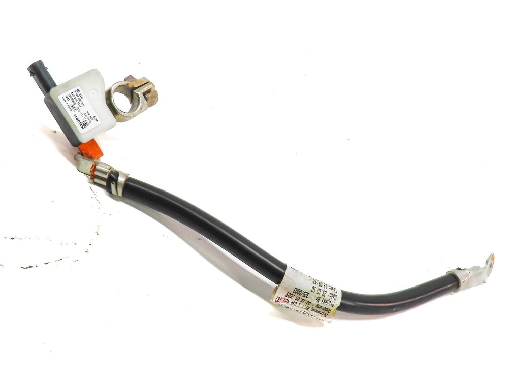 2011 AUDI A4 (B8 8K) 2.0L (CAEB) ENGINE NEGATIVE BATTERY TERMINAL CABLE WIRE
