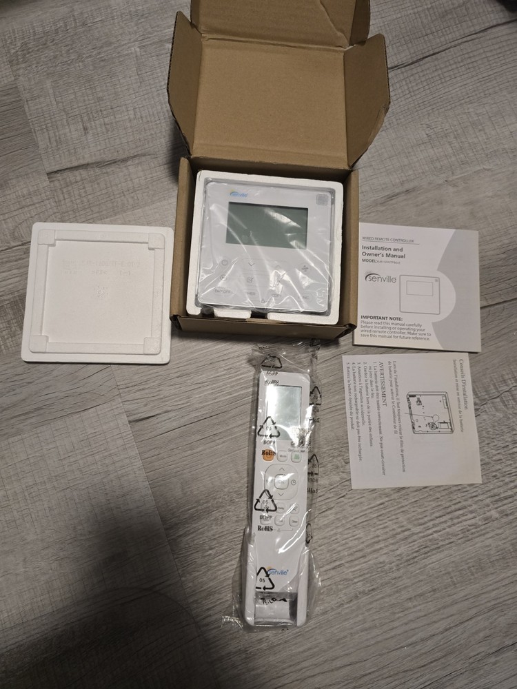 KJR-120X1/TFBG-E  A/C Wired Control with additional Remote Control