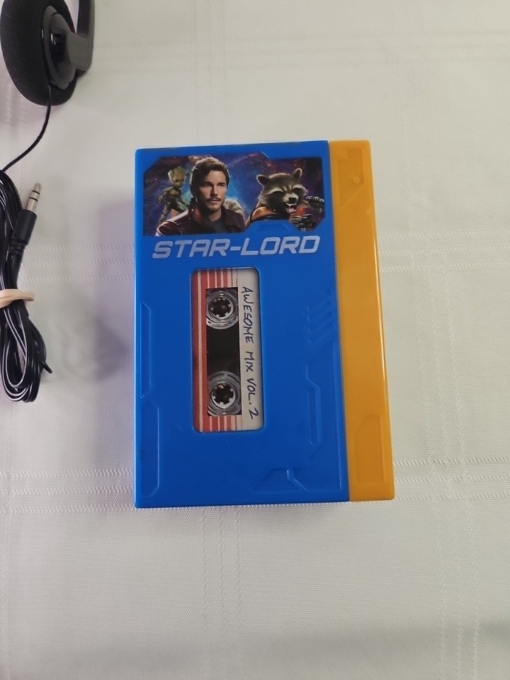 MARVEL Guardians of the Galaxy Vol. 2 Star Lord Walkman Mini MP3 Player Recorder