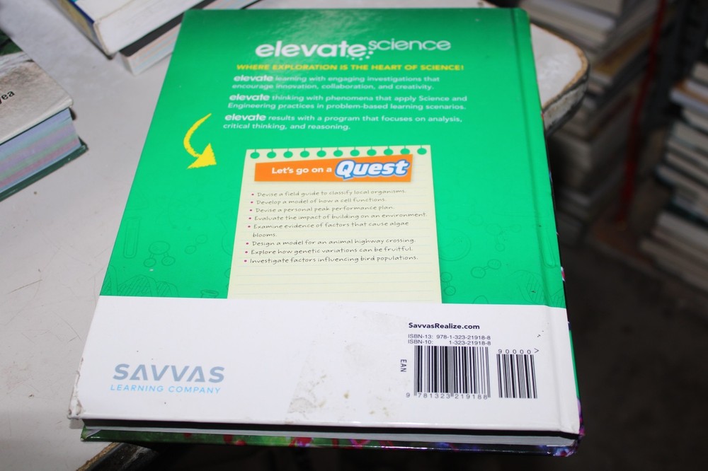 Saavas Elevate Science Grade 7 Student Textbook