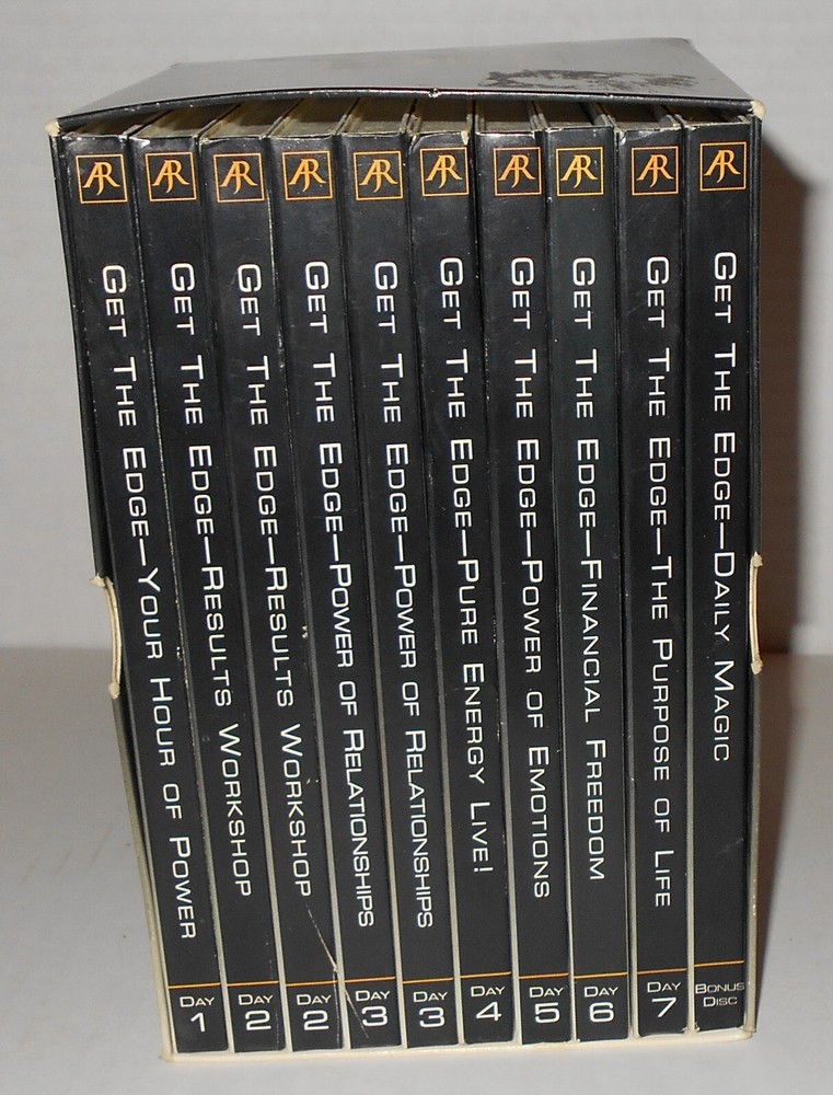 Anthony Robbins Get The Edge A 7-Day Program Audio CD Course Transform Your Life