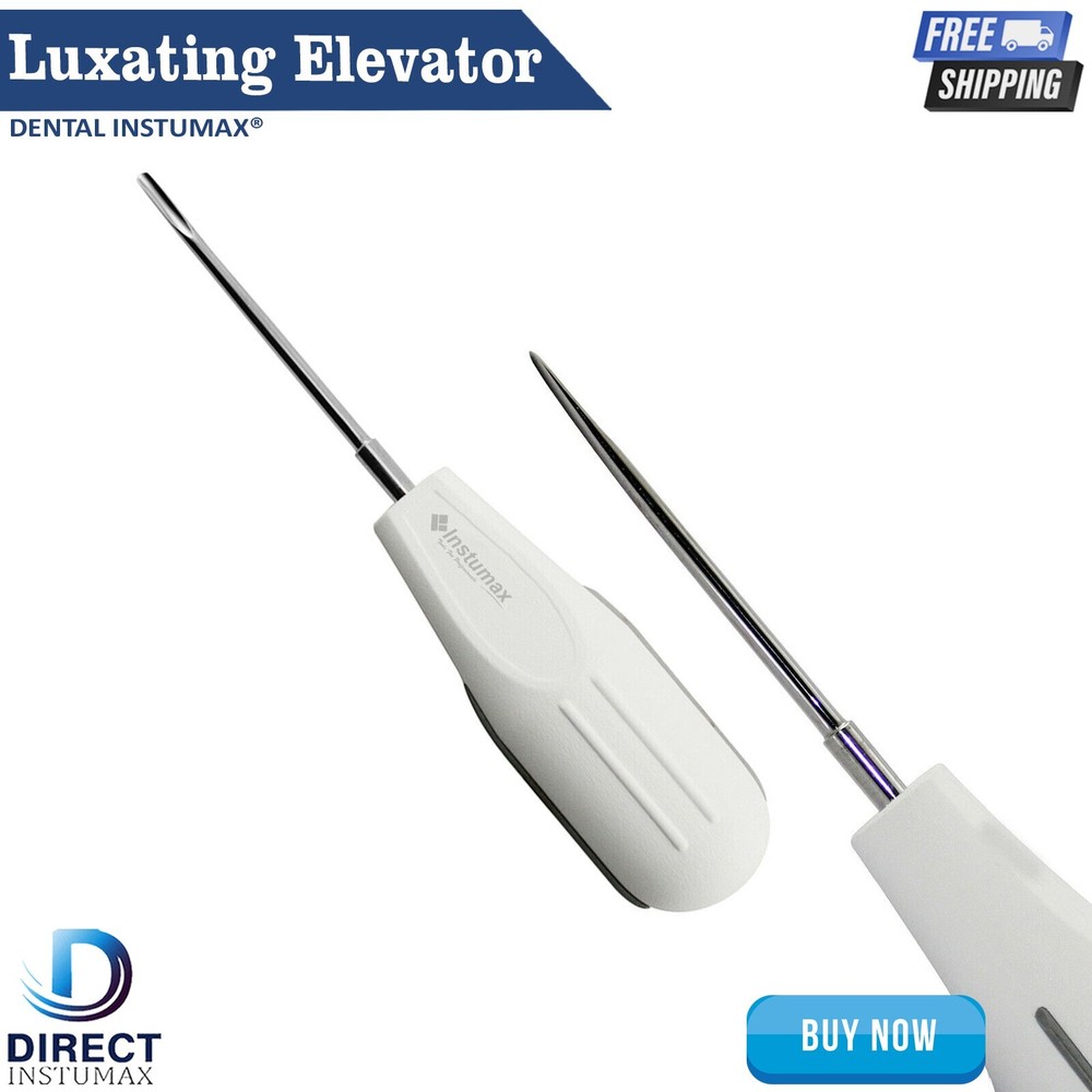 Dental Luxating Elevators 8PCS Periotome Luxation Root Extracting Extraction Kit
