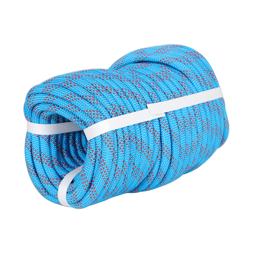 Braided Polyester Rope (3/8" X 100') Strong Pulling Rope for Climbing Sailing