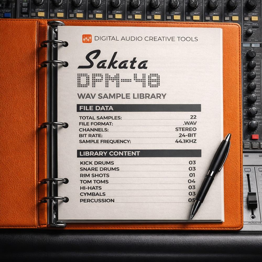 Sakata DPM-48 Drum Machine Sample Library