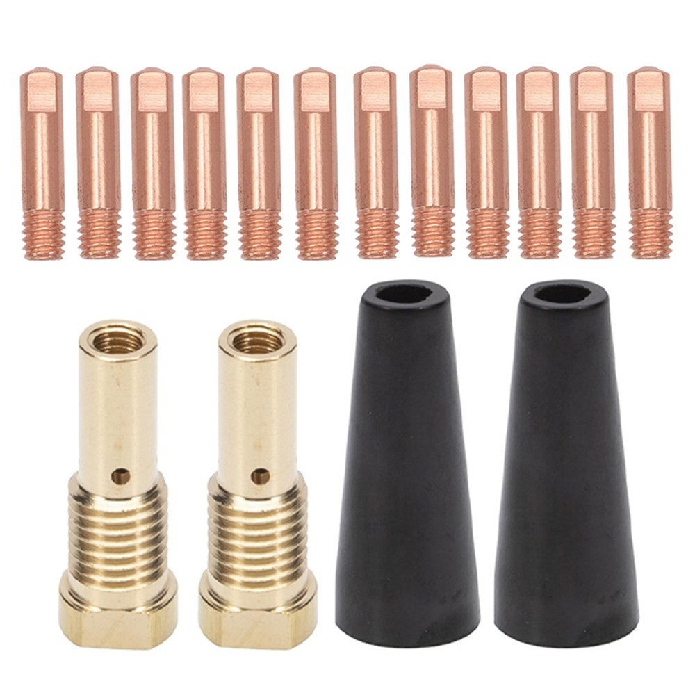 Gasless Tip Replacement Set of 16 Pieces Suitable for Multiple Welding Needs