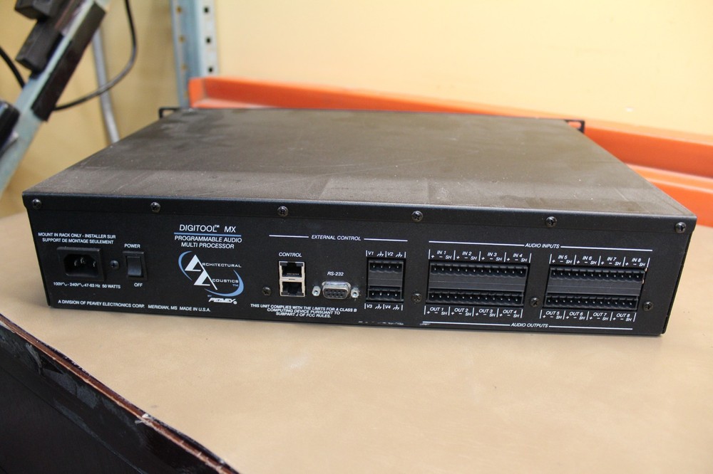 PEAVEY DIGITOOL MX Programmable Audio Multi Processor