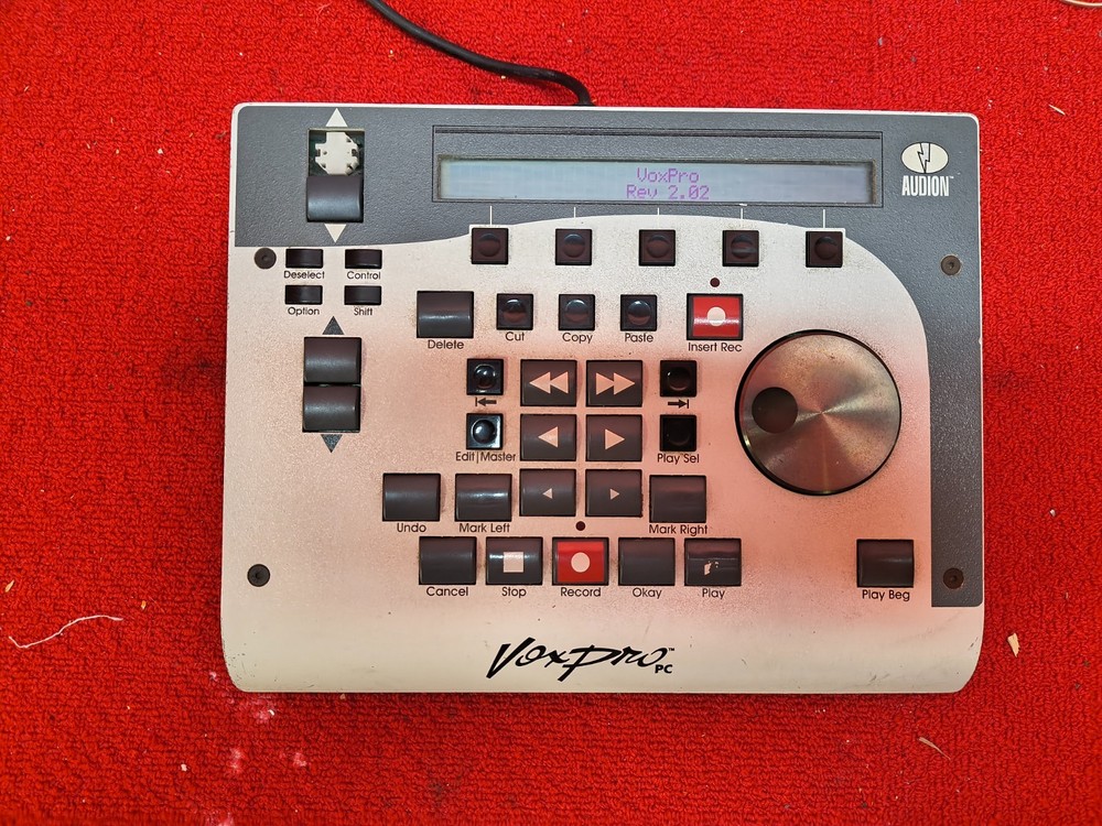 Used Cover For Button Missing Still Work Audion Vox Pro PC Version 2.02 Good Con