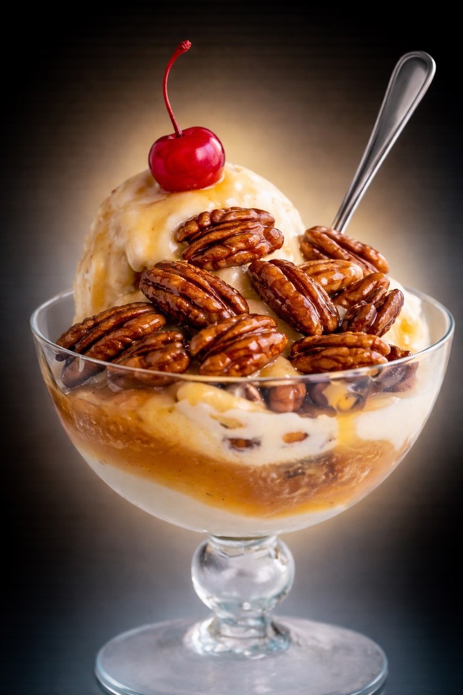 Pecans In Syrup 8 Oz