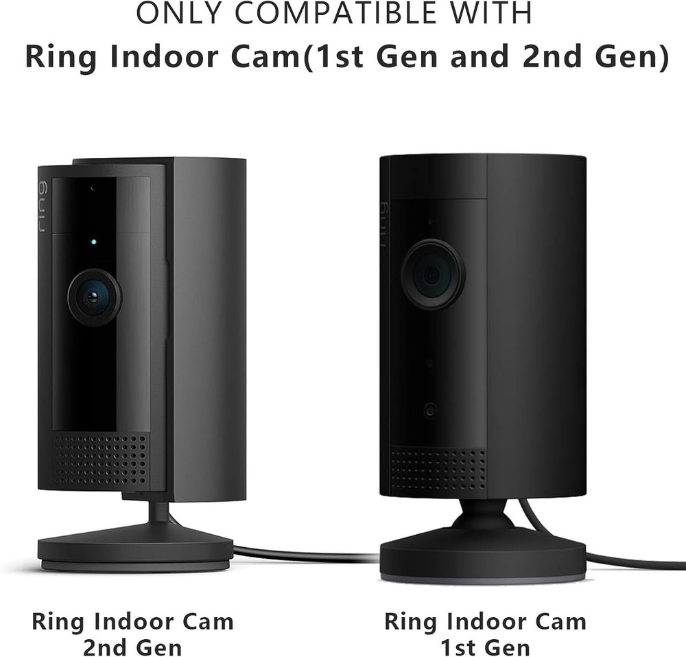 3-Pack No-Drill Wall Mount Bracket for Ring Indoor Cameras