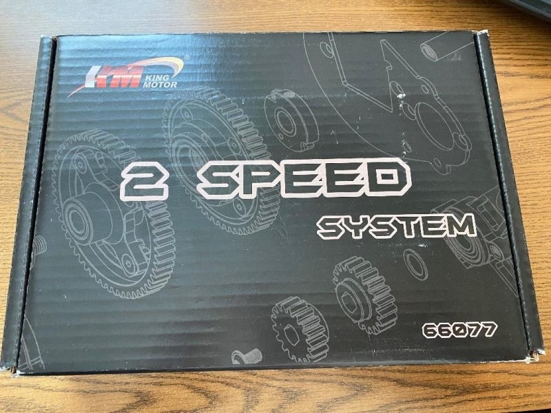 King Motor Baja V2 2-Speed Kit (silver)