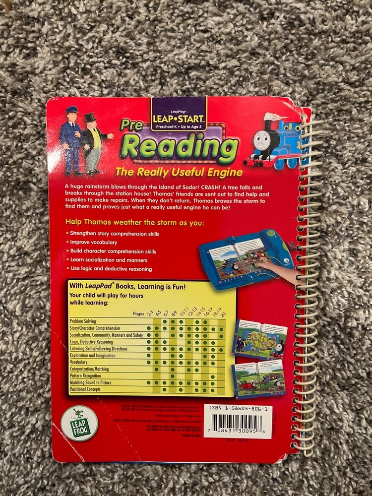LeapFrog Leap Start Preschool-K Pre-Reading - Thomas The Really Useful Engine