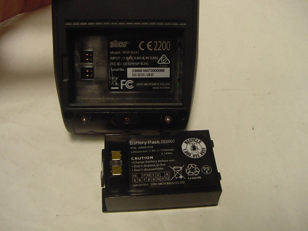 STAR BLUETOOTH RECEIPT PRINTER WSP-R241
