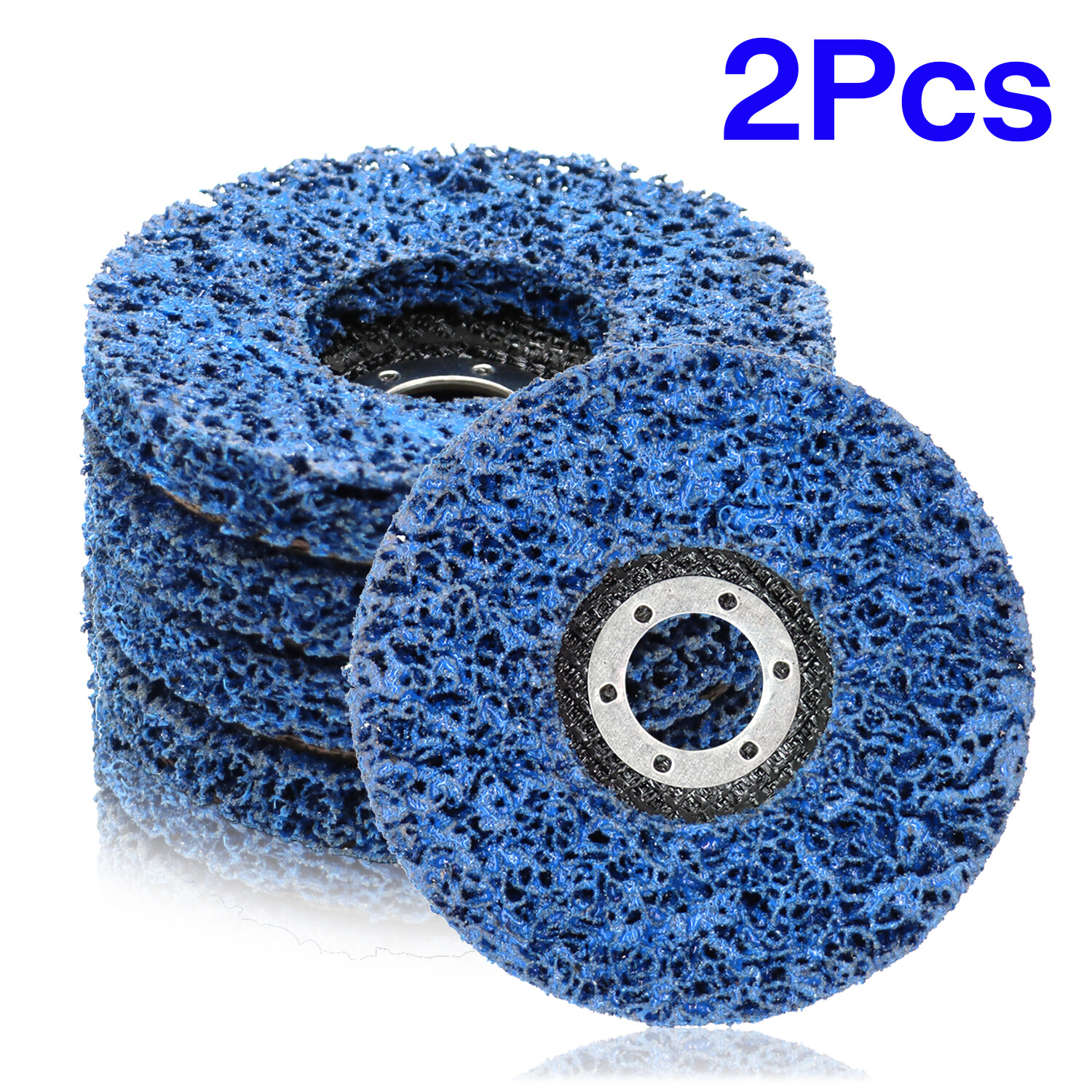 10 Pack 4.5"x7/8" Easy Strip 4-1/2" Discs Remove Paint Rust & Clean set of 10