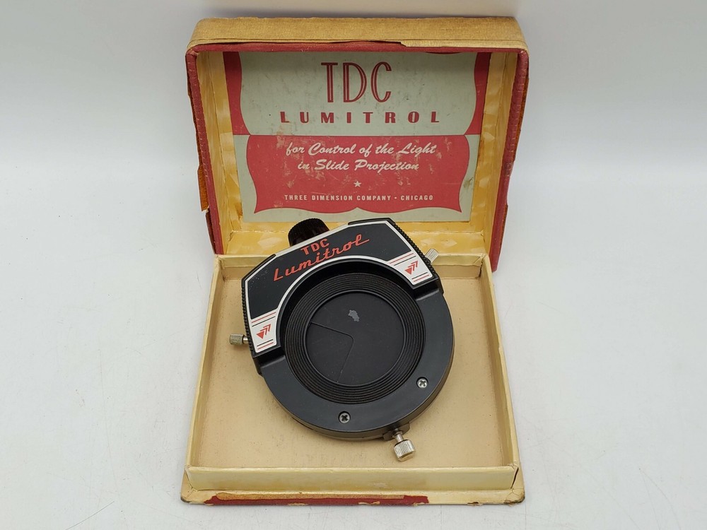 Vintage TDC Lumitrol Light Control Attachment for Slide Projectors