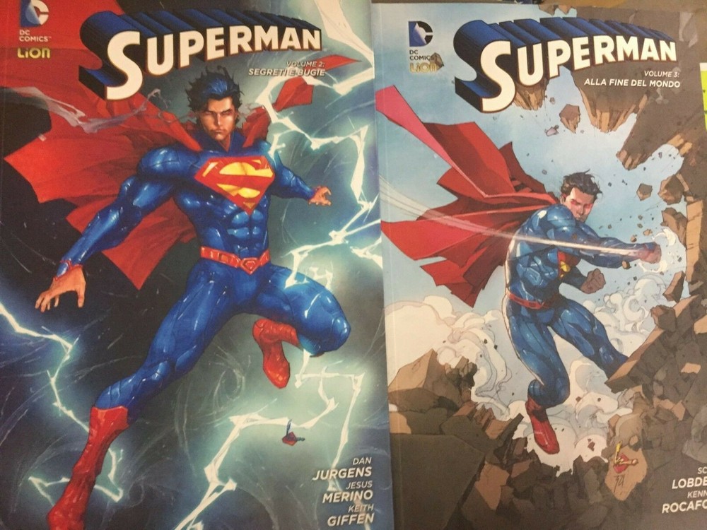HOT OFFERED! Two Volume Superman New 52 Library NEW*